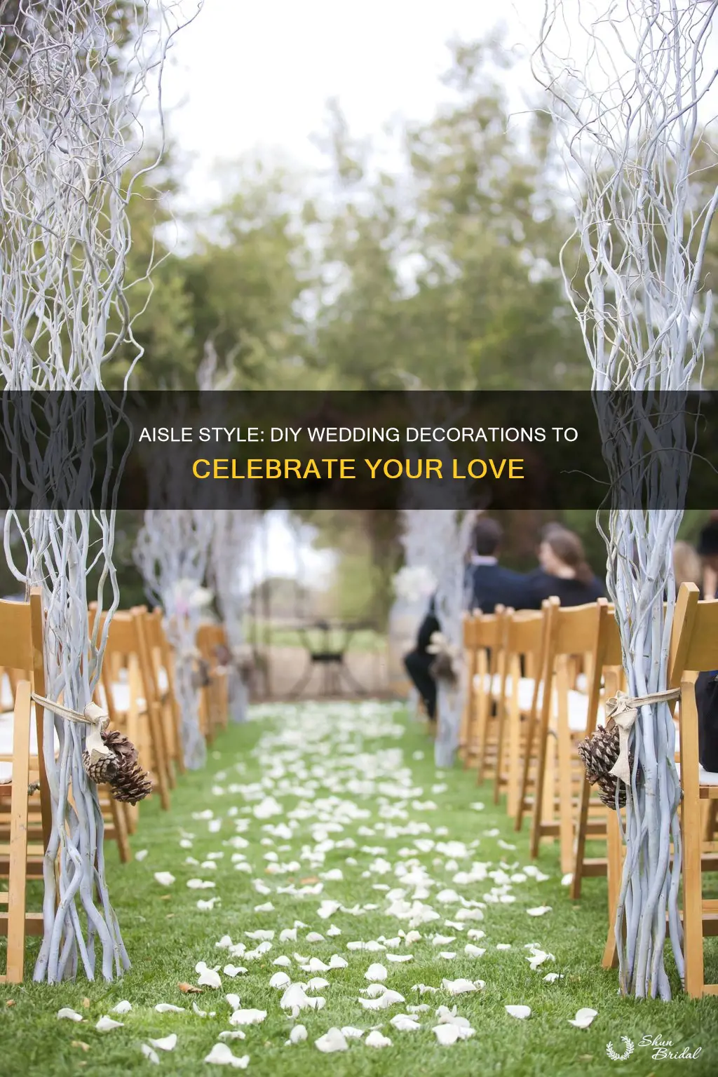 how to make aisle decorations for weddings