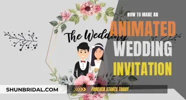 Designing Your Own Animated Wedding Invite