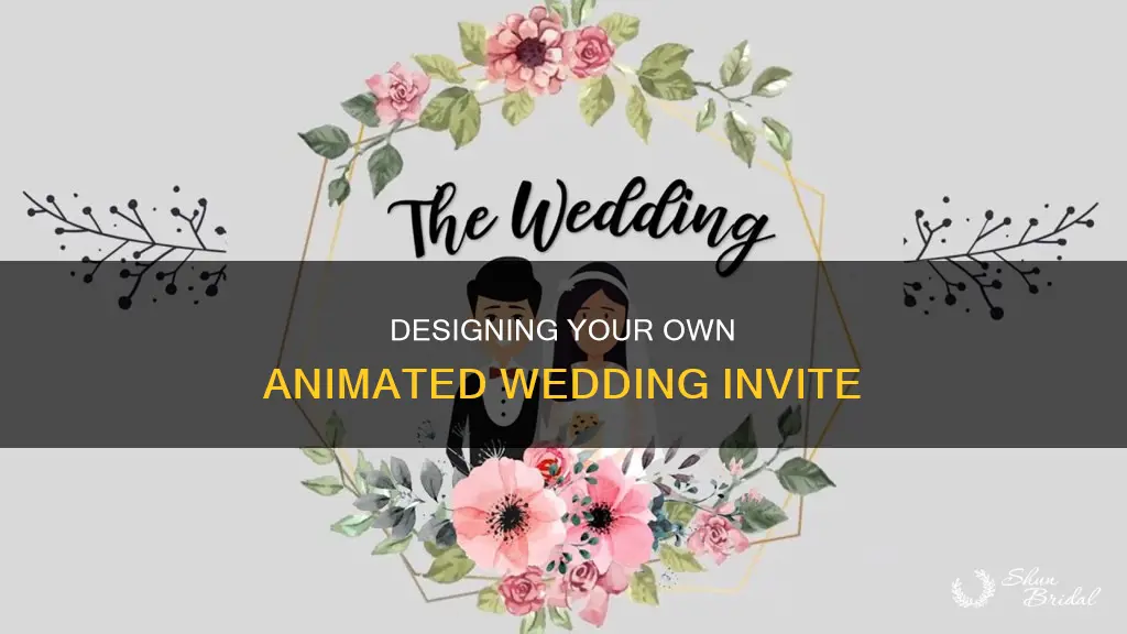 how to make an animated wedding invitation