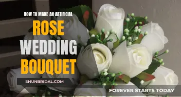 Creating Artificial Rose Bouquets for Your Wedding Day