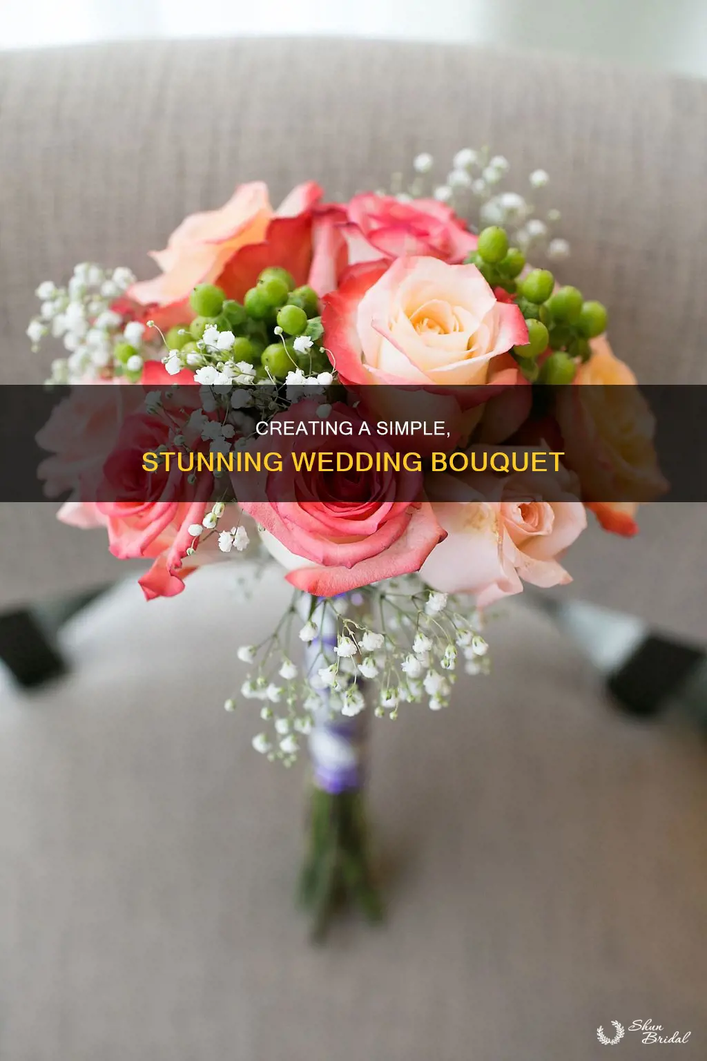 how to make an easy wedding bouquet