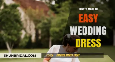 The Perfect DIY Wedding Dress: Easy and Elegant