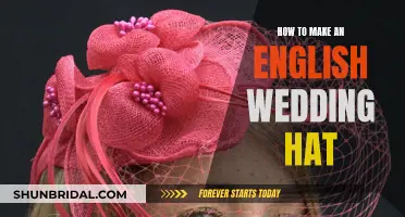 Crafting an English Wedding Hat: A Step-by-Step Guide