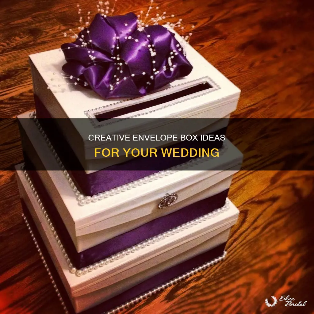 how to make an envelope box for wedding