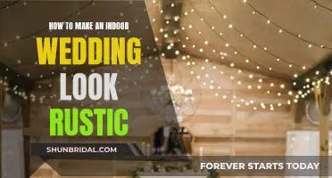 Rustic Charm: Transforming Indoor Weddings with Nature's Touch