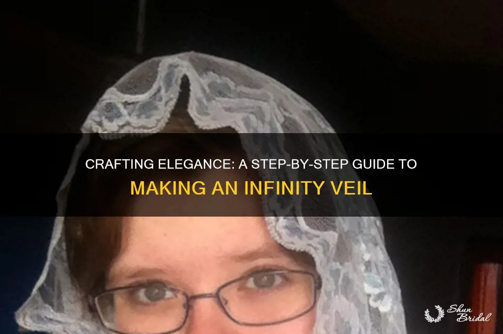 how to make an infinity veil