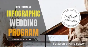 Designing an Infographic Wedding Program: A Creative Guide