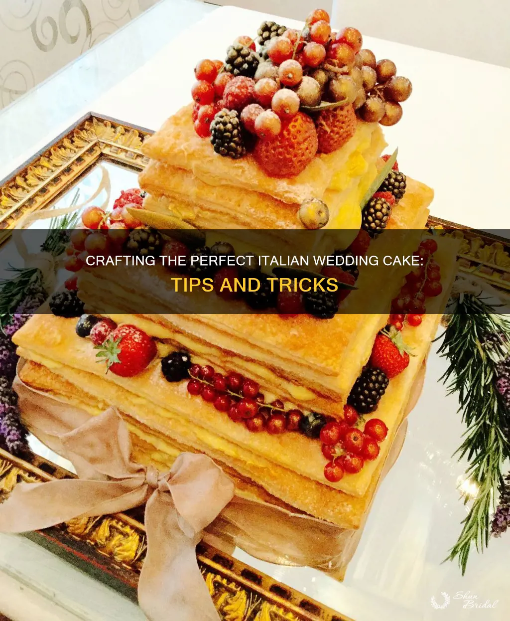 how to make an italian wedding cake