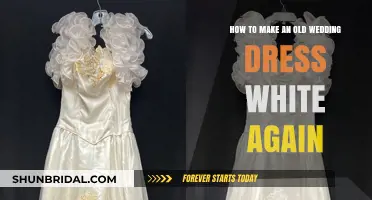 Reviving Old Wedding Dresses: Restoring Whiteness