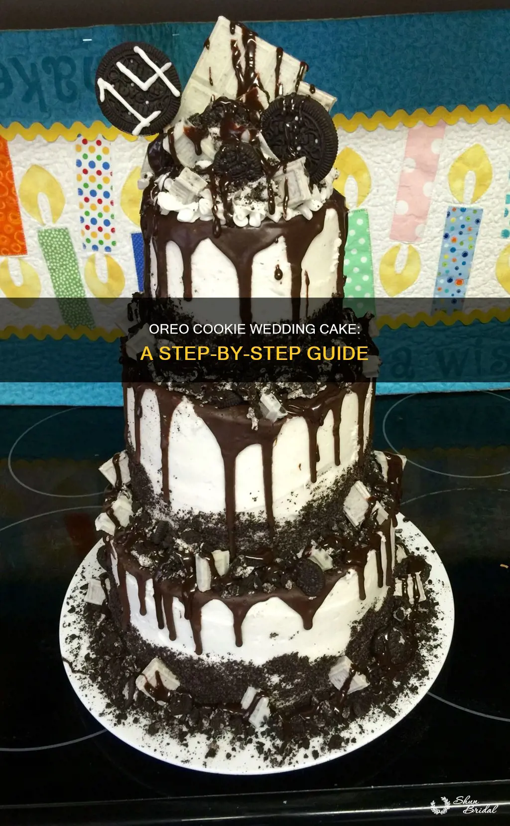 how to make an oreo cookie wedding cake