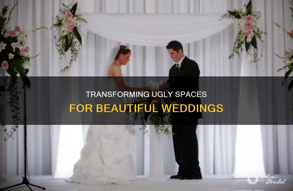 how to make an ugly space beautiful wedding