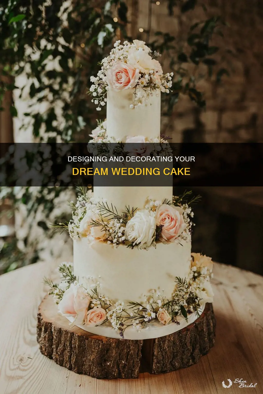 how to make and decorate a wedding cake