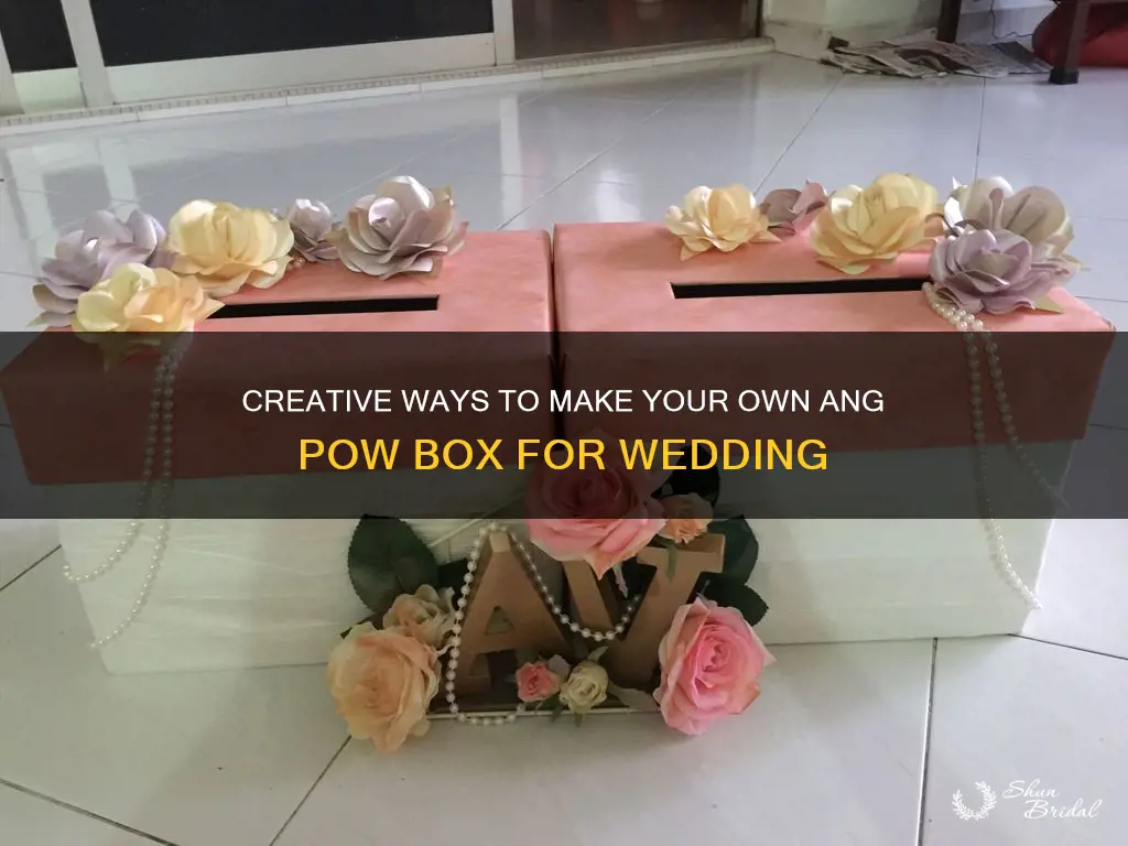 how to make ang pow box for wedding