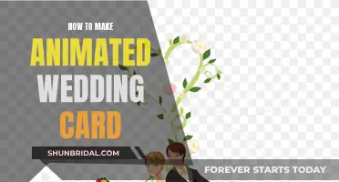 Creating a Personalized Animated Wedding Card