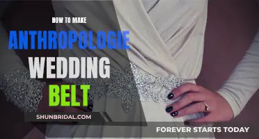 Creating an Anthropologie Wedding Belt: DIY Guide