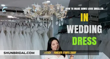 Wedding Dress Tricks to Slim Your Arms