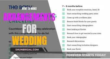 Planning a Wedding: Arrangements and Preparations Simplified