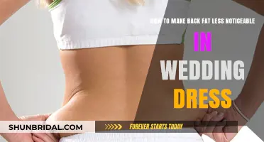 Hide Back Fat: Choose the Right Wedding Dress