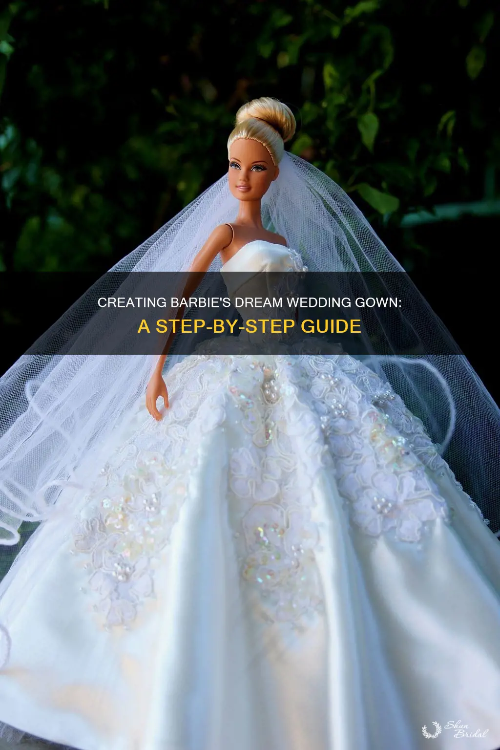 how to make barbie wedding clothes