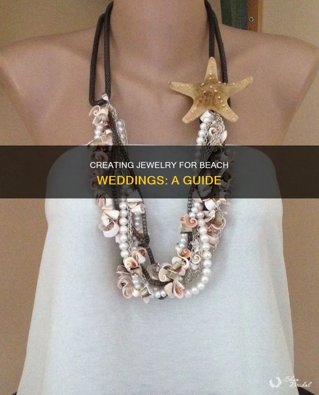 how to make beach wedding jewelry