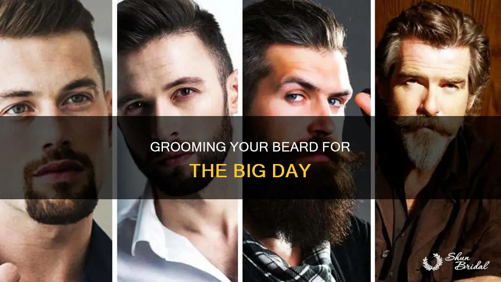 how to make beard for wedding