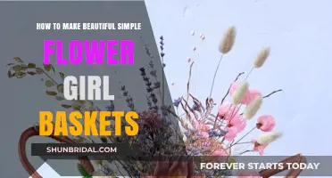 Crafting Charming Flower Girl Baskets: Simple DIY Ideas for Elegance