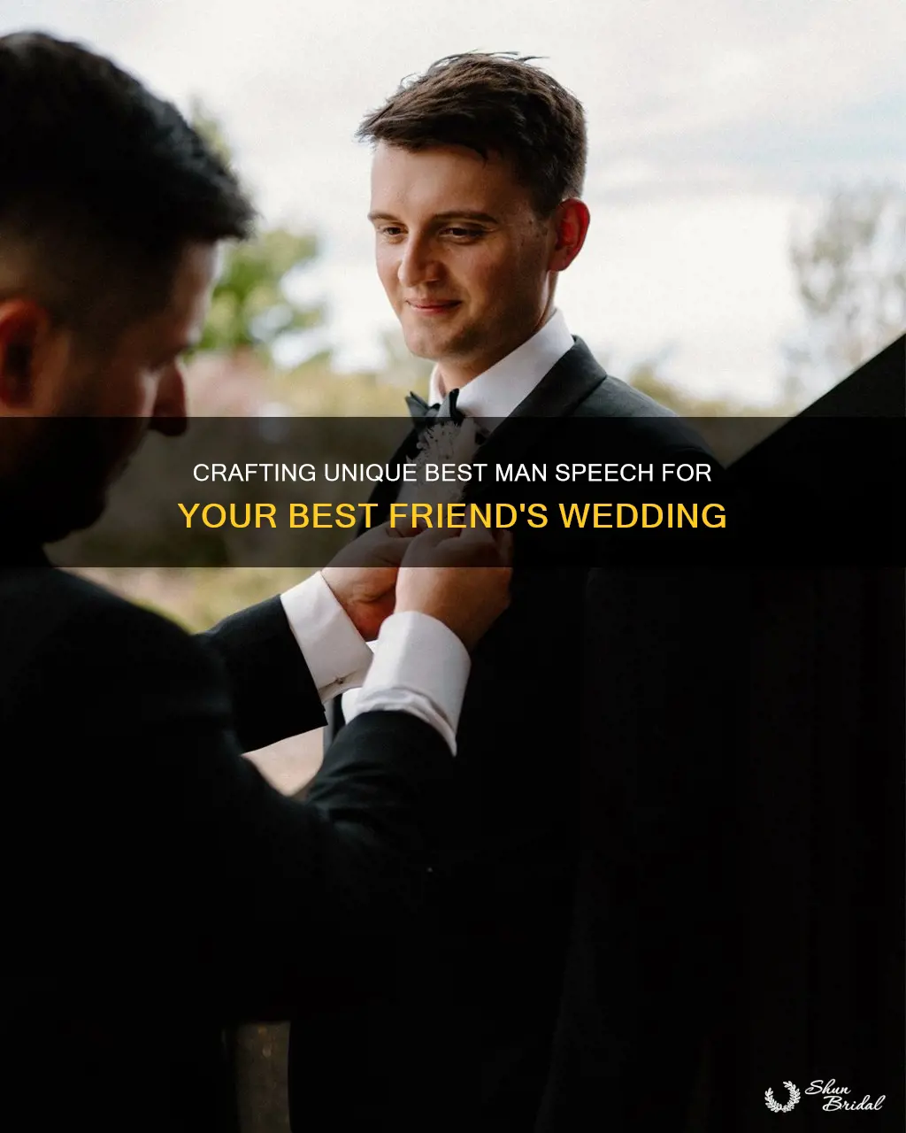 how to make best friends wedding speech different