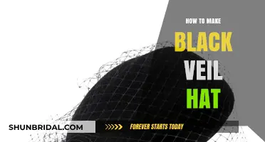 Crafting Elegance: A Step-by-Step Guide to Making a Black Veil Hat