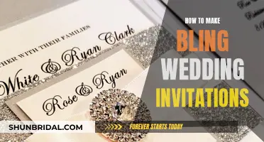 Creating Luxurious Bling Wedding Invitations