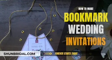 Creative Bookmark Wedding Invites: A Step-by-Step Guide