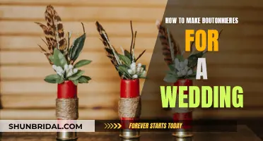 Creating Wedding Boutonnieres: A Step-by-Step Guide for Beginners