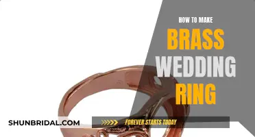 Crafting Brass Wedding Rings: A Step-by-Step Guide