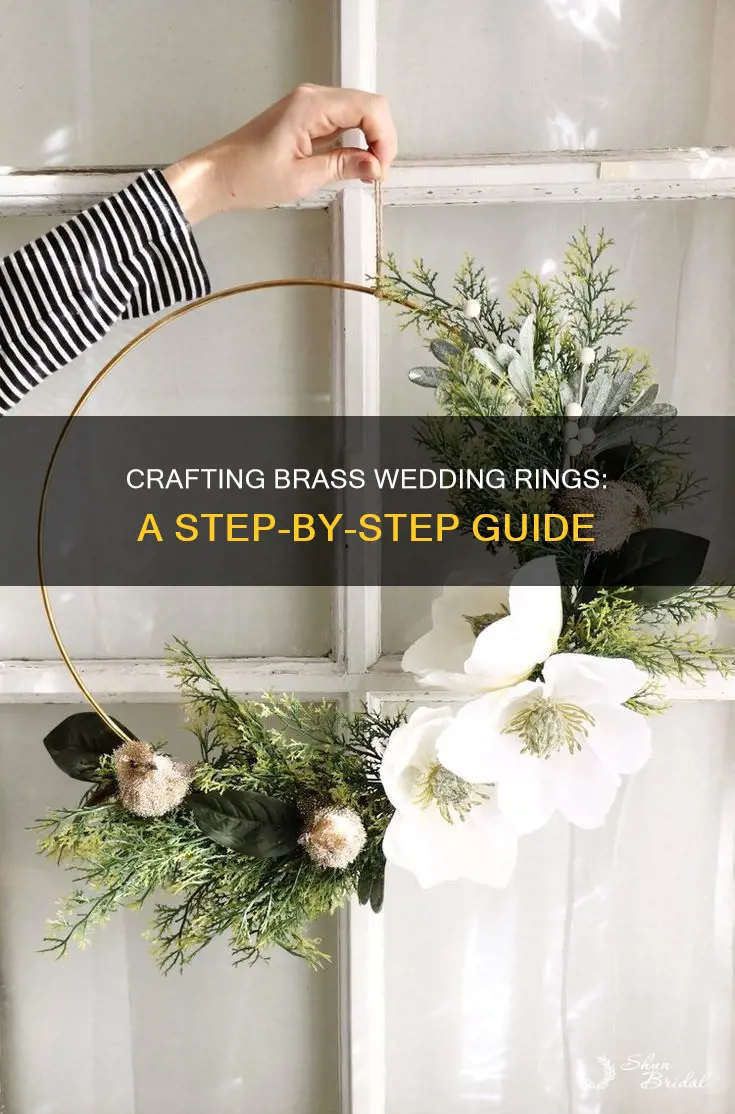 how to make brass wedding ring