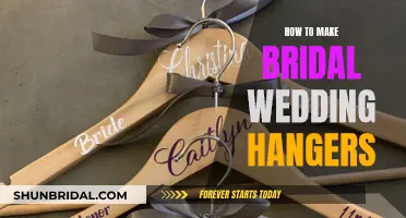 Crafting Bridal Hangers: A Wedding DIY Guide