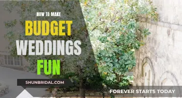 Budget Weddings: Creative Ways to Have Fun and Save