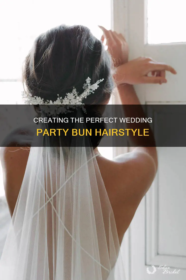 how to make bun for wedding party