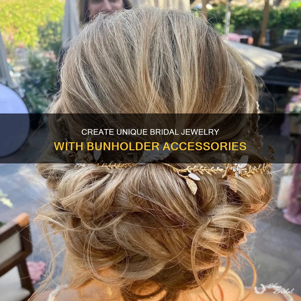 how to make bunholder wedding jewlery