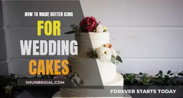 Creating Luxurious Butter Icing for Wedding Cakes