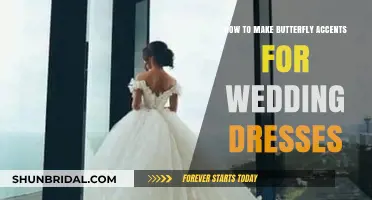 Crafting Butterfly Accents for Your Wedding Dress