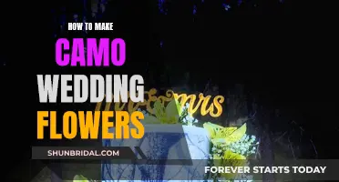 Creating Camouflage-Themed Wedding Flowers: A Step-by-Step Guide