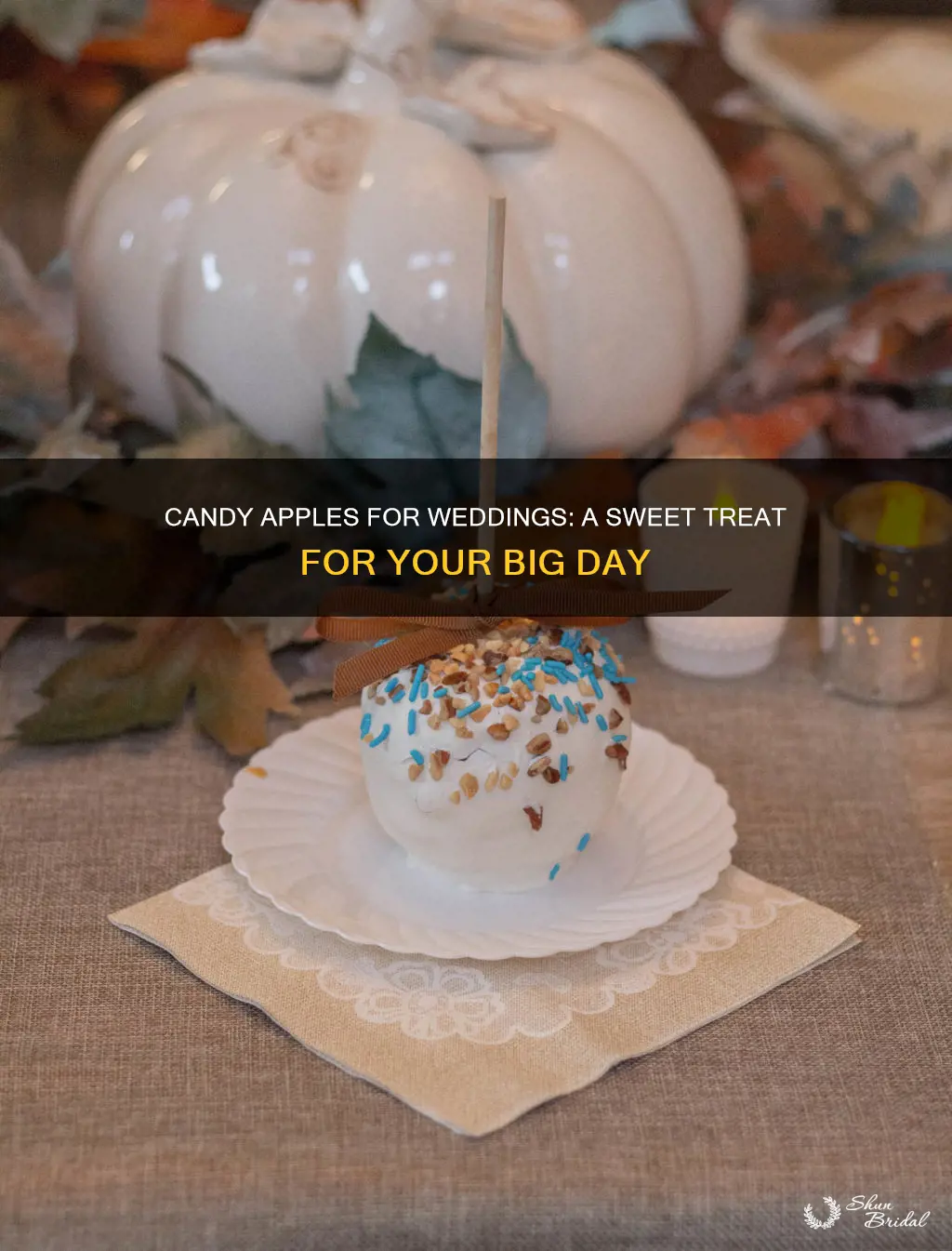 how to make candy apples for wedding