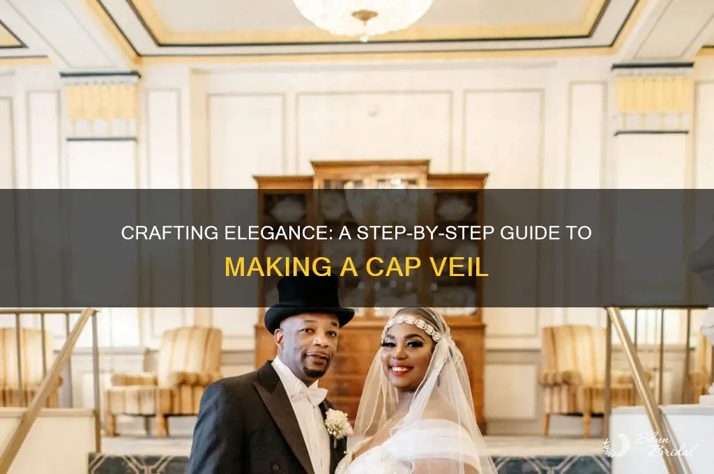 how to make cap veil