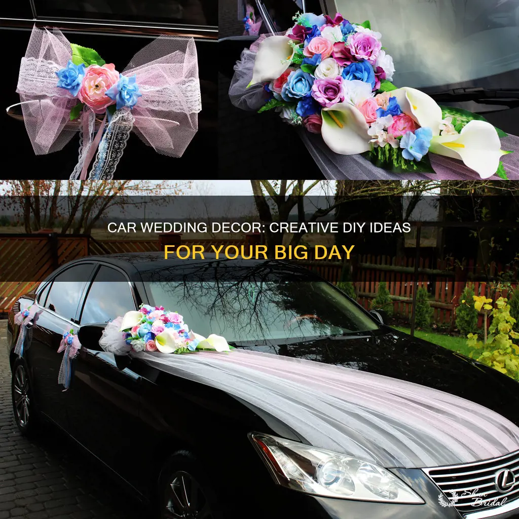 how to make car decorations for wedding