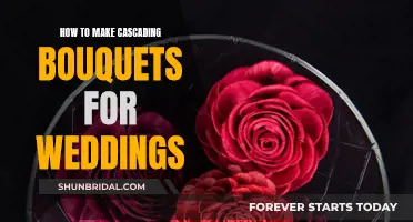 Cascading Wedding Bouquets: DIY Guide to Make Your Own