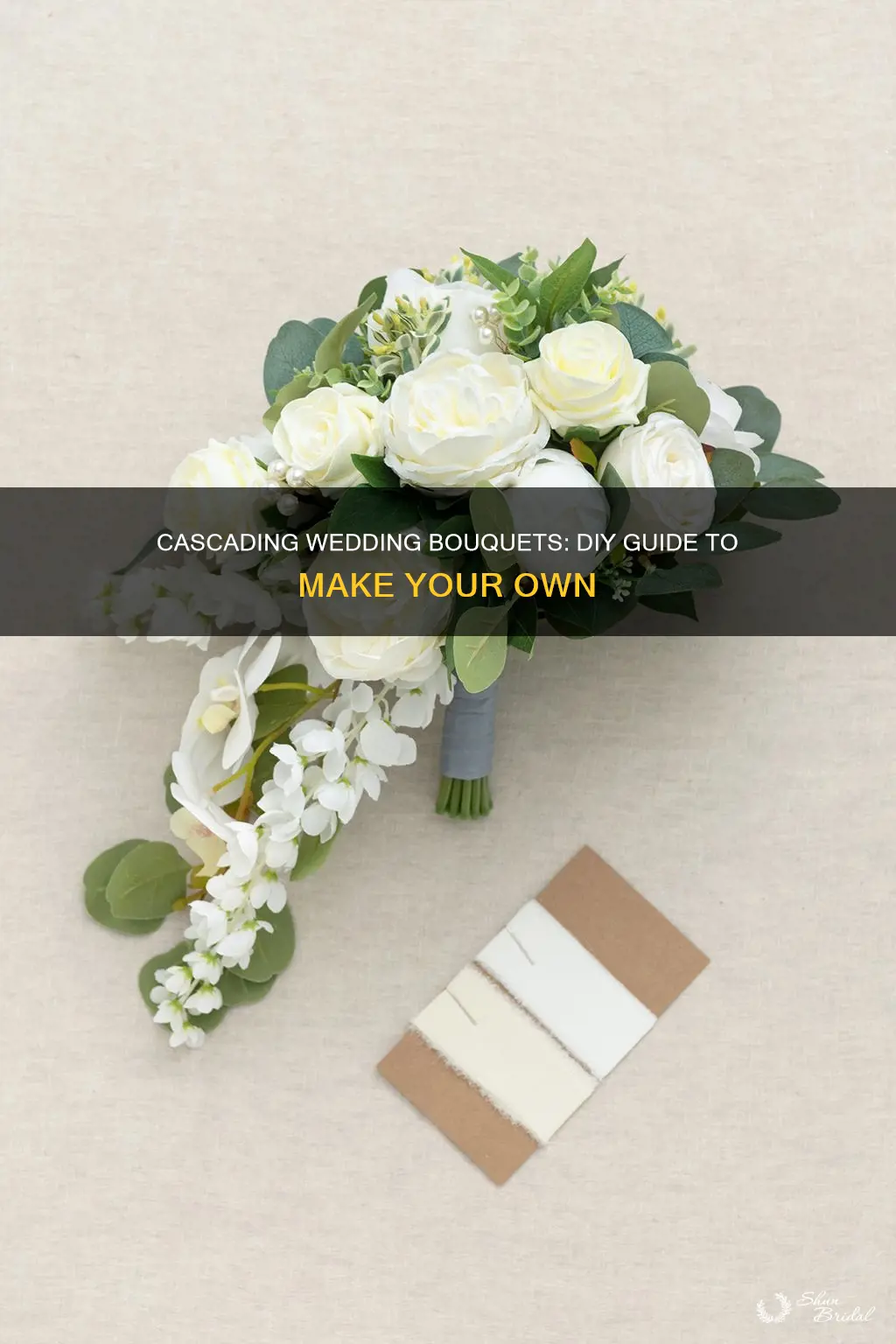 how to make cascading bouquets for weddings