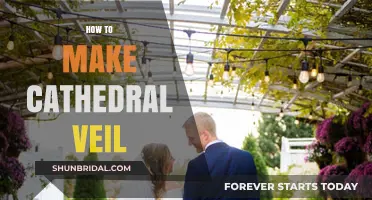 Crafting Elegance: A Step-by-Step Guide to Making a Cathedral Veil