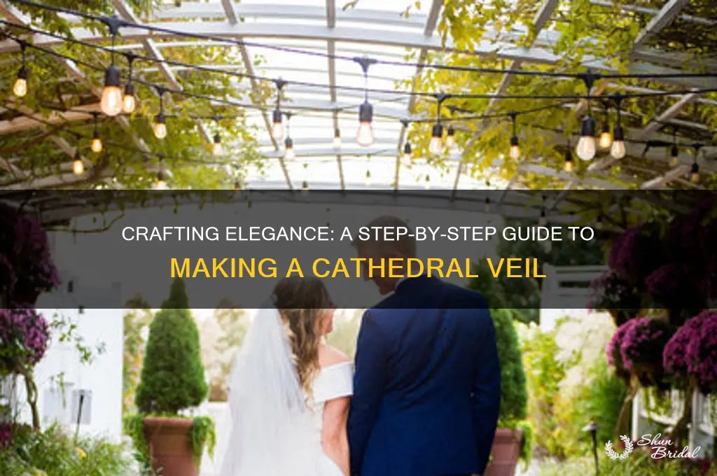 how to make cathedral veil