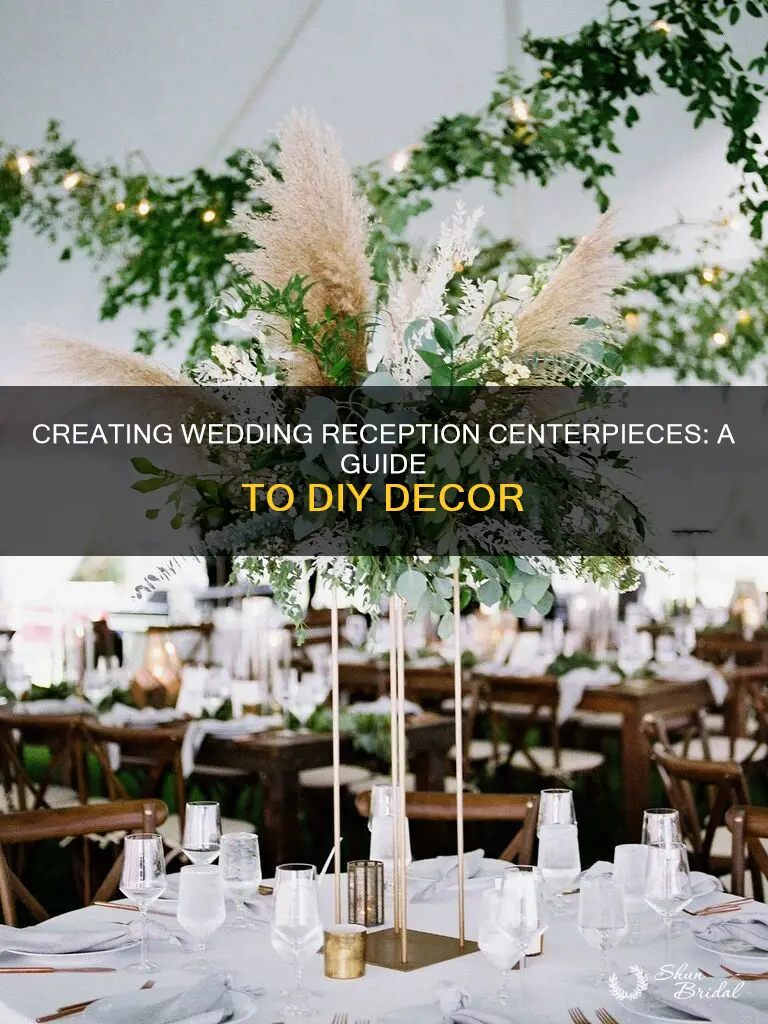 how to make centerpieces for wedding reception