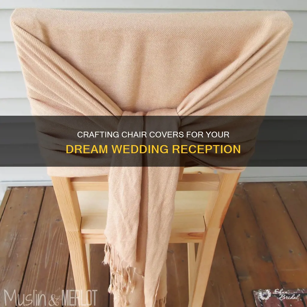 how to make chair covers for wedding reception