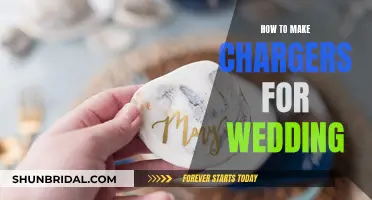 Crafting Wedding Chargers: A Guide to DIY Elegance